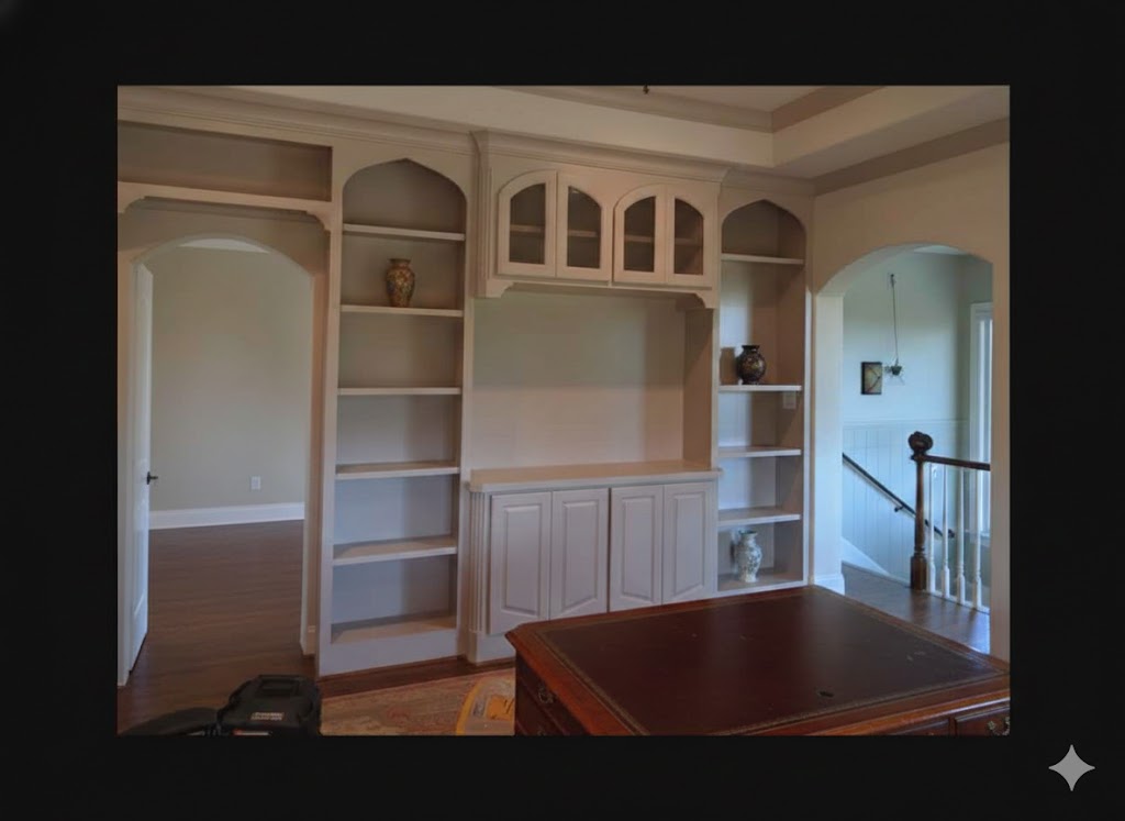 Custom TV wall unit