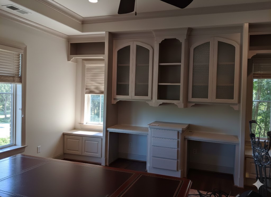 Custom double desk